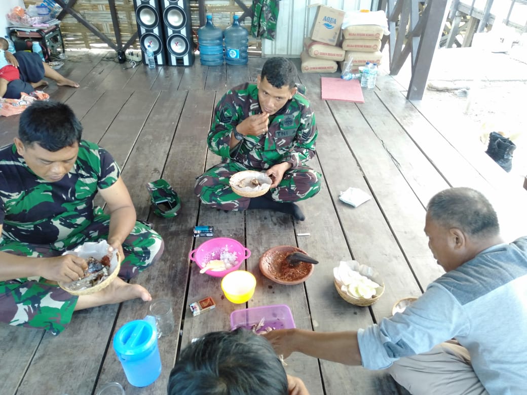Ucapan Terima Kasih Dari Masyarakat Desa Kupang Kepada Satgas TMMD