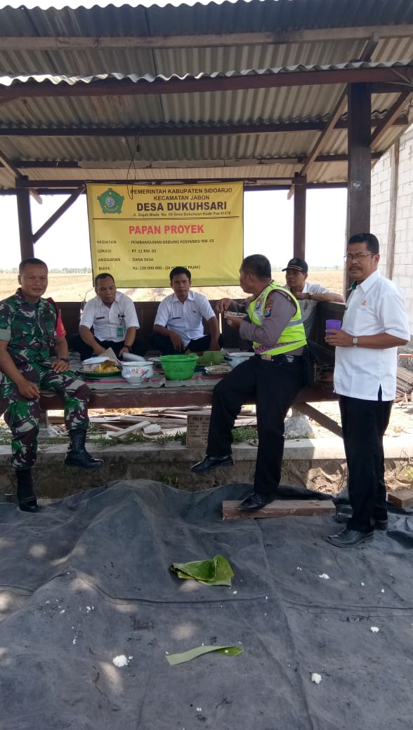 Hubungan Babinsa Terus Terbina Baik Dengan Perangkat Desa Dukuhsari
