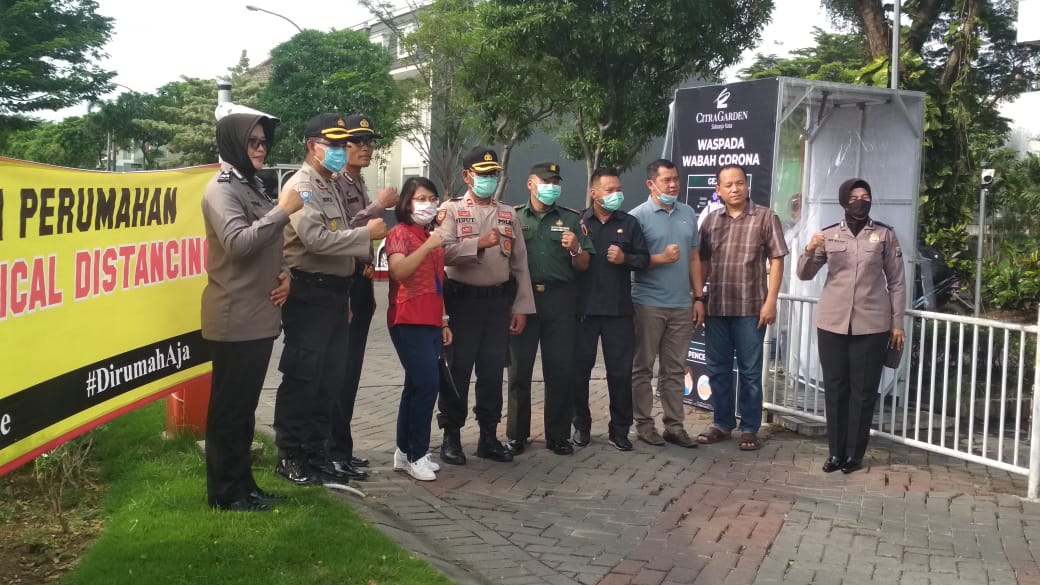 Forpimka buduran wujudkan kawasan physical distancing