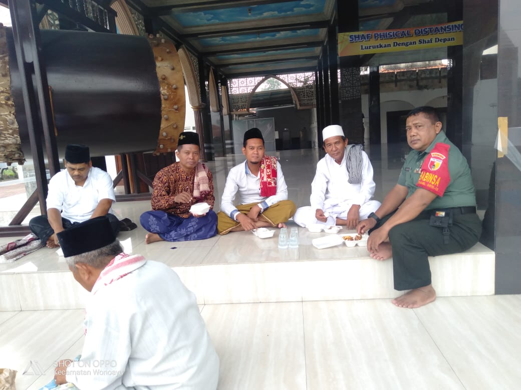 Babinsa Koramil0816/13 Wonoayu Sosialisasikan cegah penyebaran Covid19