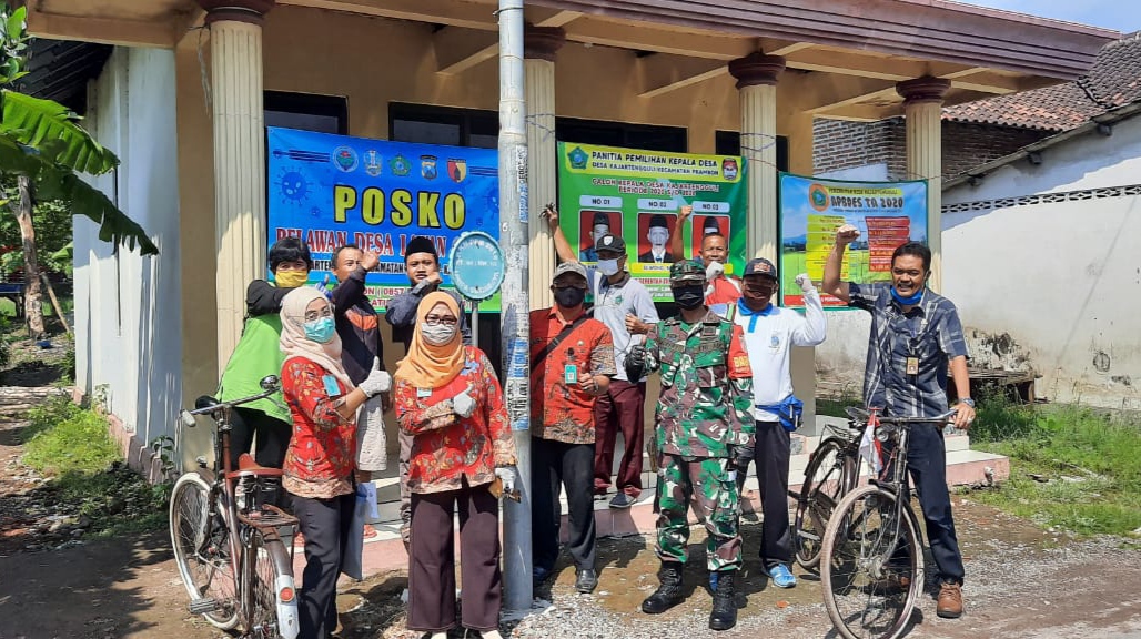 Tangkal Covid 19,Babinsa Koramil 0816/12 Prambon edukasi ke masyarakat