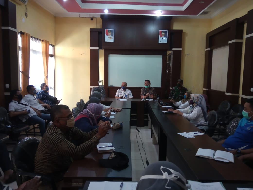 Bati Tuud Koramil 0816/11 Tarik, Hadiri Sosialisasi PSBB Tahap II