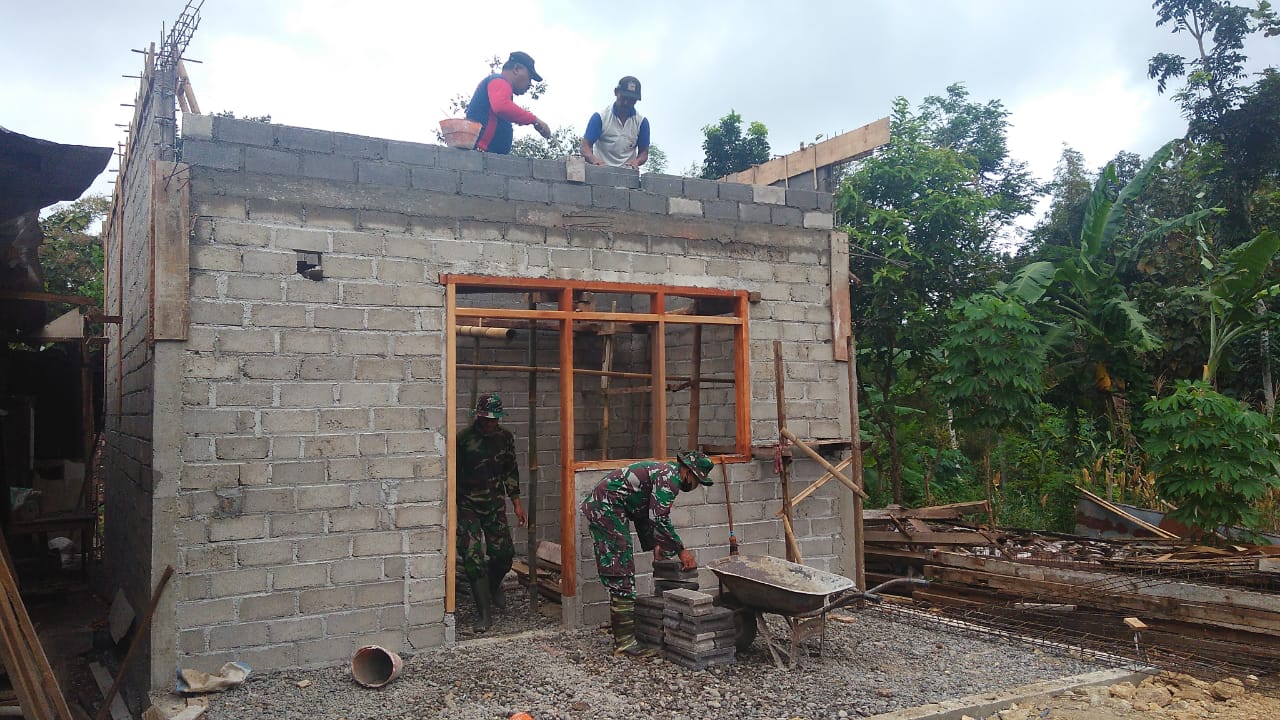 Rumah Layak Huni Bagian Program Fisik TMMD