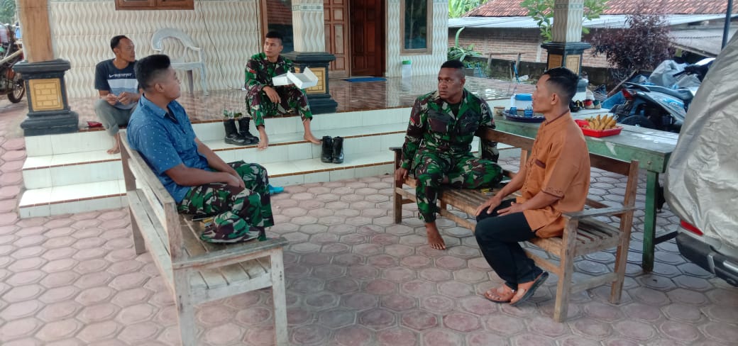 Satgas Jelang Purna Tugas Lakukan Komunikasi dengan Warga