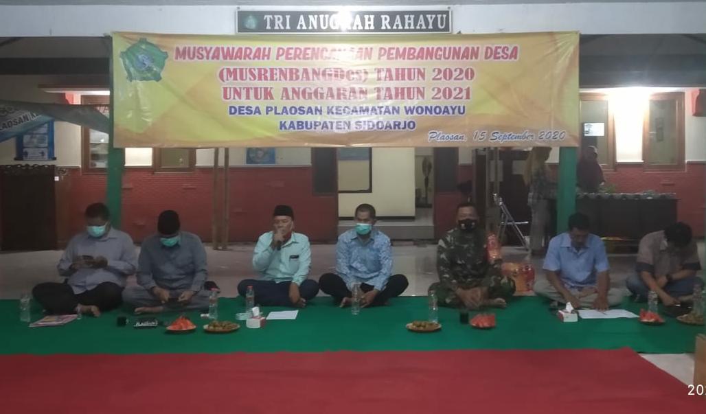 Anggota Ramil 0816/07 Krembung Laksanakan Pam Penegakan Disiplin warga