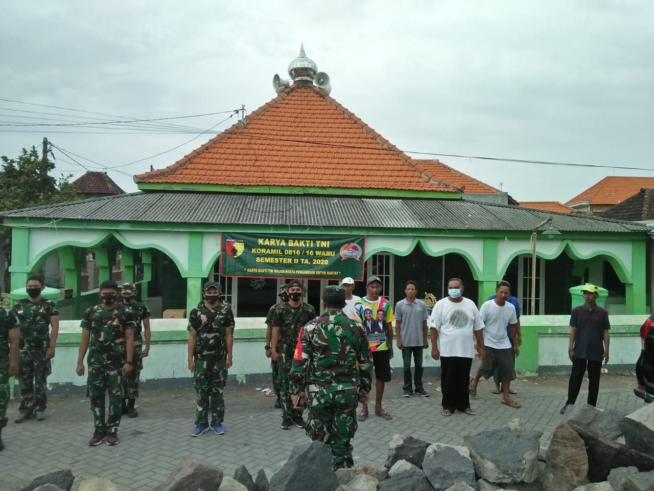 KORAMIL 0816/16 WARU GELAR KARYA BAKTI SEMESTER II TA. 2020