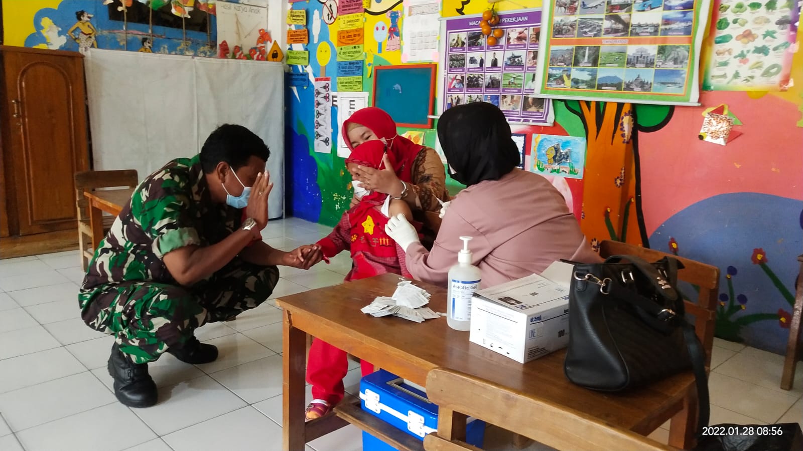 Yakinkan Anak 6 - 11 Tahun dapat Terlayani Vaksinasi