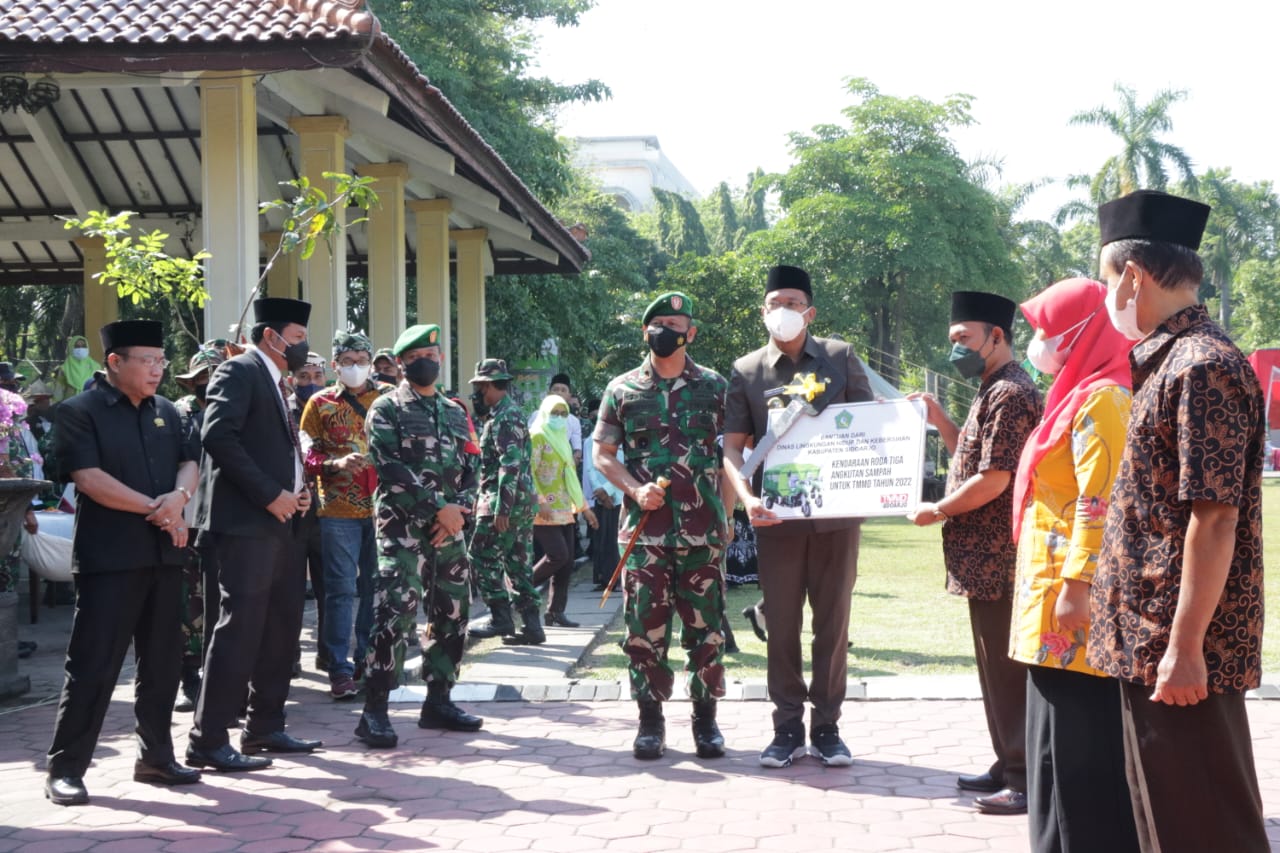 Kodim 0816/Sidoarjo gelar Upacara Pembukaan TMMD ke 114 Tahun 2022