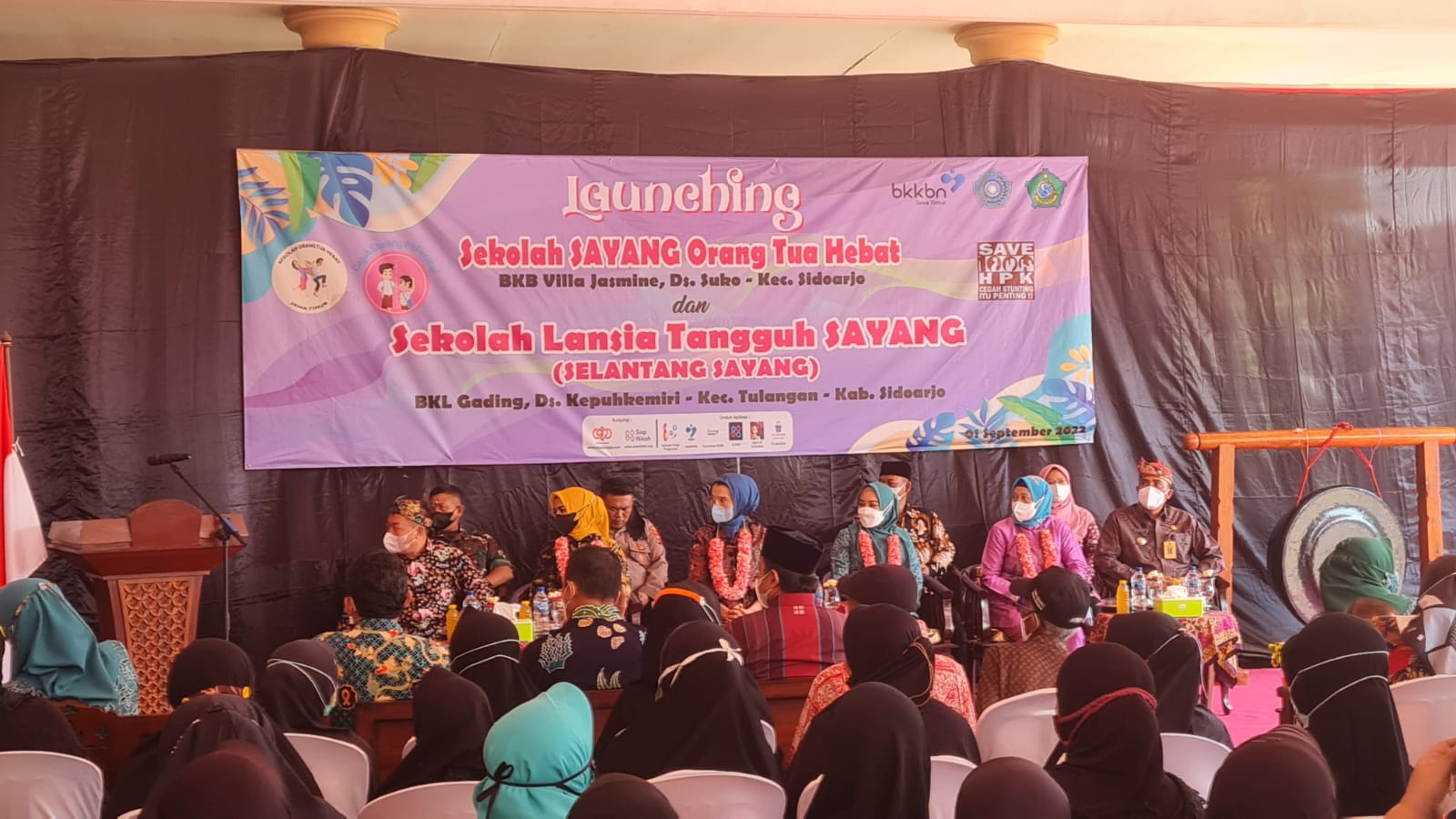 Sertu Rudiyanto Babinsa Koramil 0816/05 Pendampingan Louncing Sekolah Sayang orang tua dan Sekolah Lansia Hebat