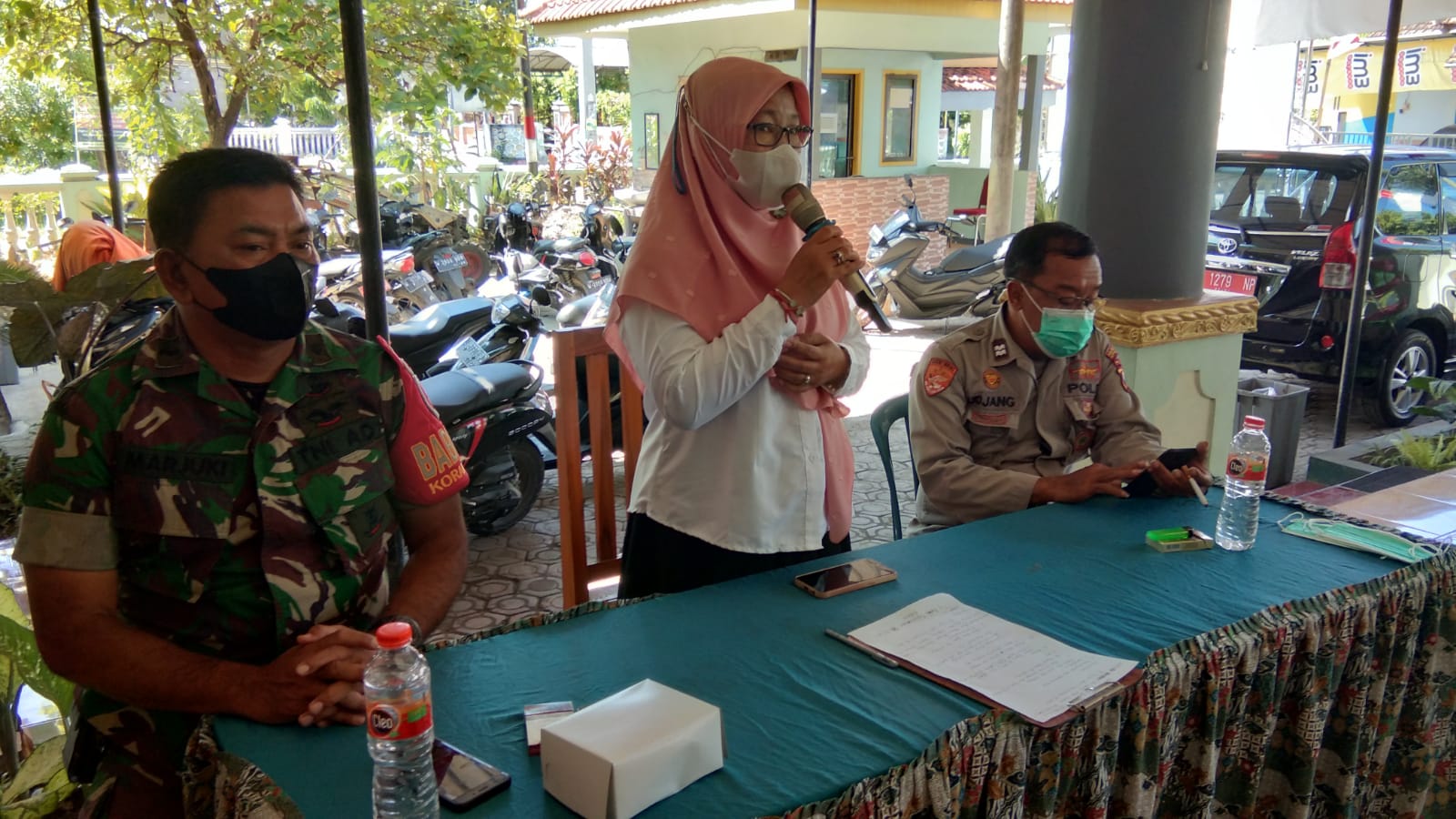 Pelda Marjuki Babinsa Koramil 0816/05 Hadiri Pembentukan PATBM (Perlindungan Anak Terpadu Berbasis Masyarakat)