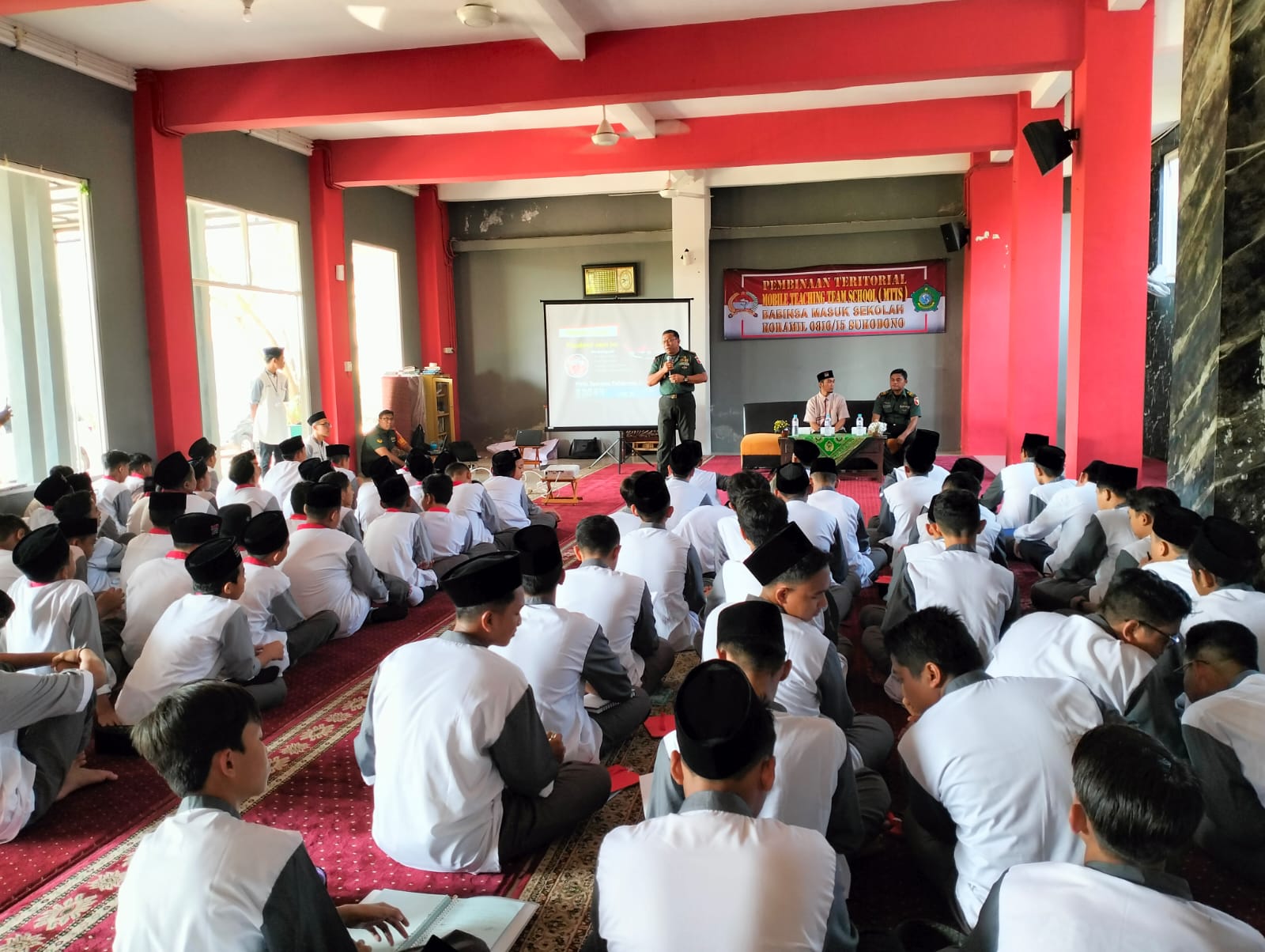 Koramil 0816/15 Sukodono Laksanakan Program Mobile Teaching Team School (MTTS)