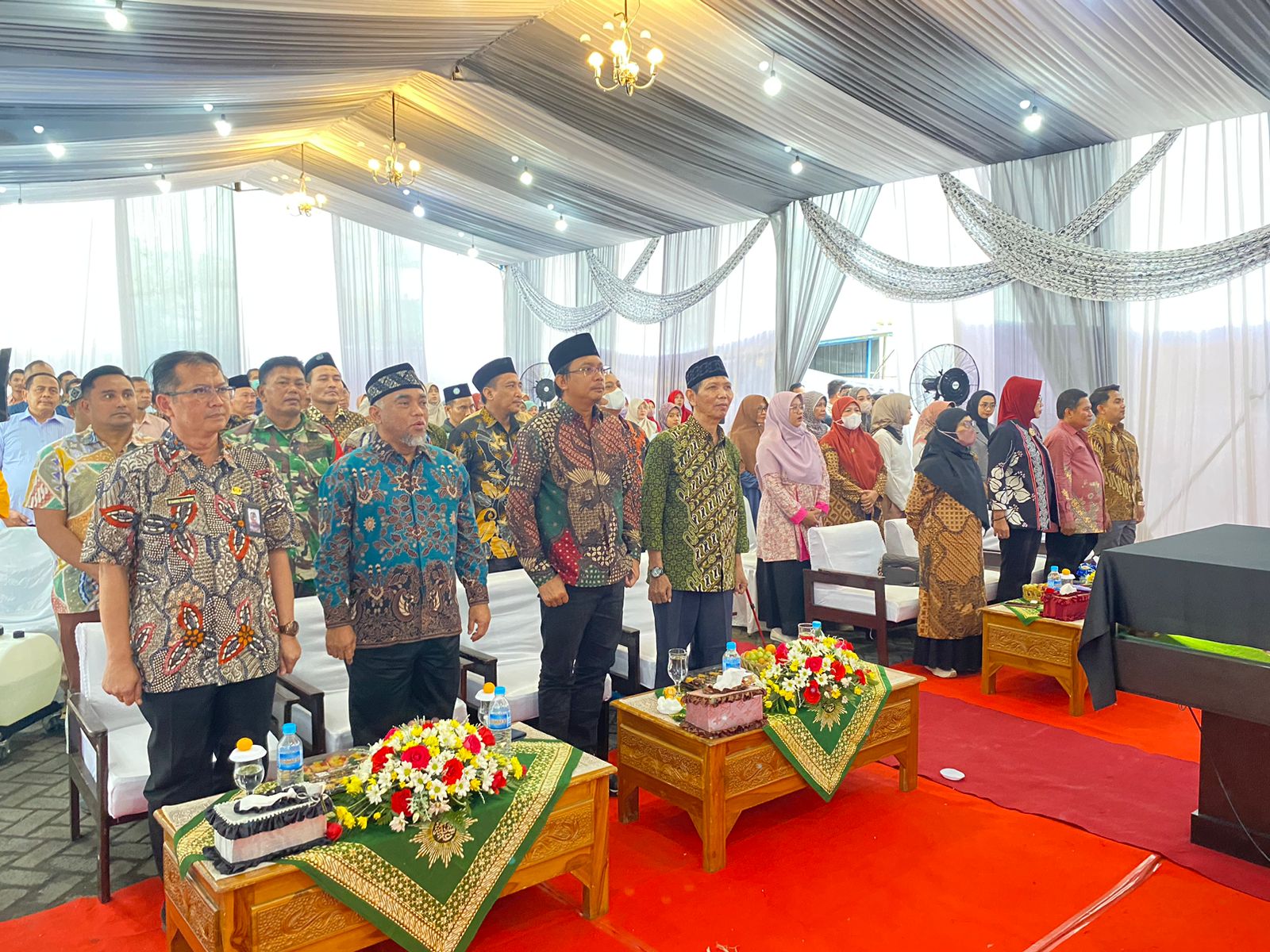 Babinsa Peltu Marjuki Mewakili Danramil Hadiri Peletakan Batu Pertama Pembangunan Gedung Al-Quds RSU 'Aisyiyah Siti Fatimah
