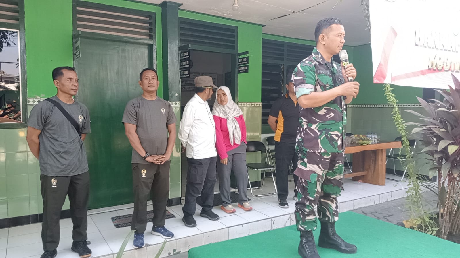 Pisah Kenal dan Sertijab Danramil 0816/06 Tanggulangin
