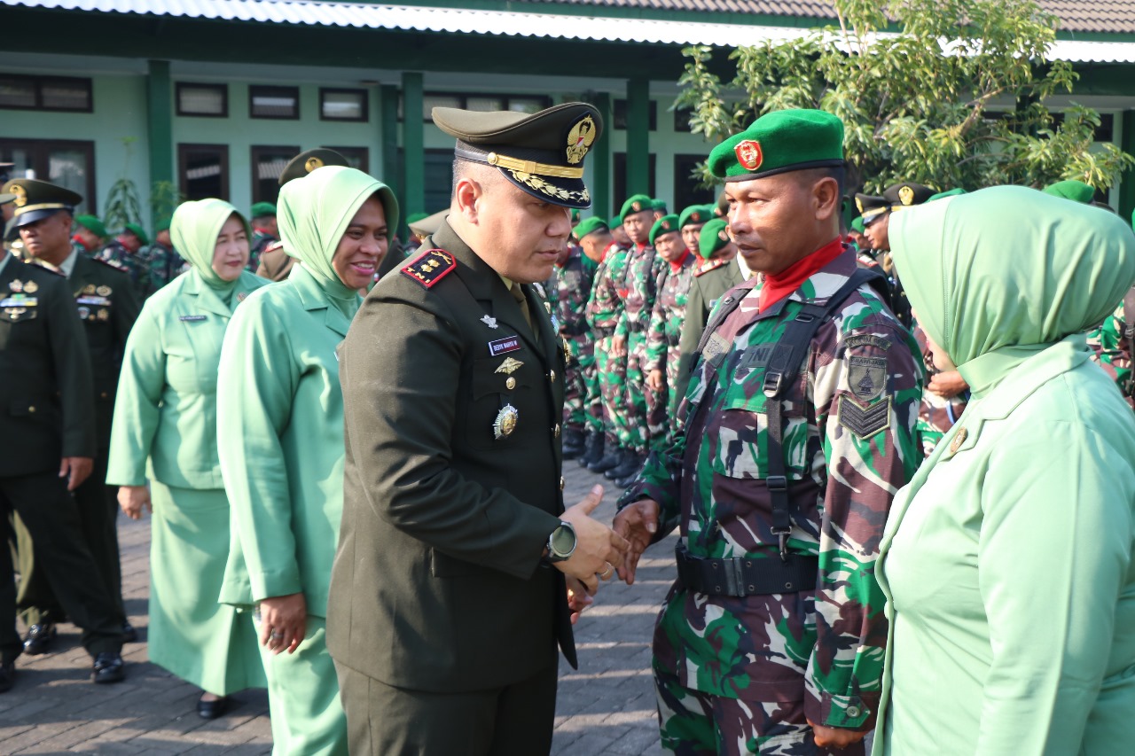 Dandim 0816/Sidoarjo Pimpin Upacara Kenaikan Pangkat Bintara dan Tamtama, Apresiasi atas Pengabdian Prajurit