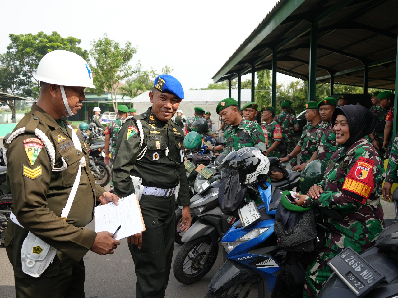 Sosialisasi Operasi Gaktib Waspada Wira Clurit dan Yustisi Citra Wira Clurit di Kodim 0816/Sidoarjo, Tegaskan Kedisiplinan dan Keamanan Anggota
