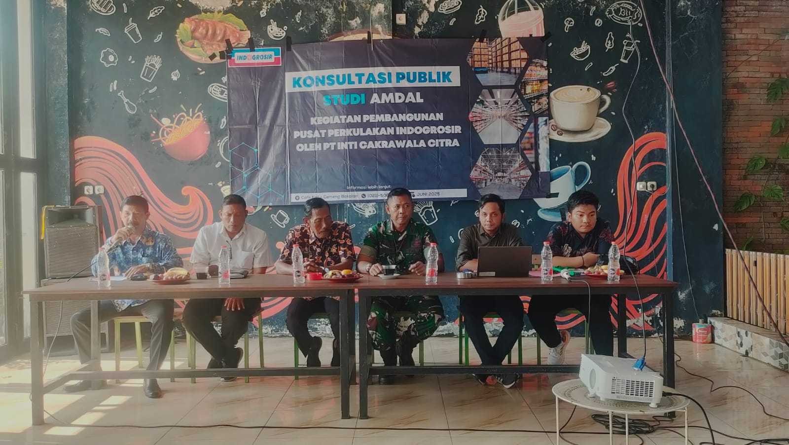 Danramil 0816/01 Sidoarjo Dukung Transparansi dan Partisipasi Warga dalam Konsultasi Amdal